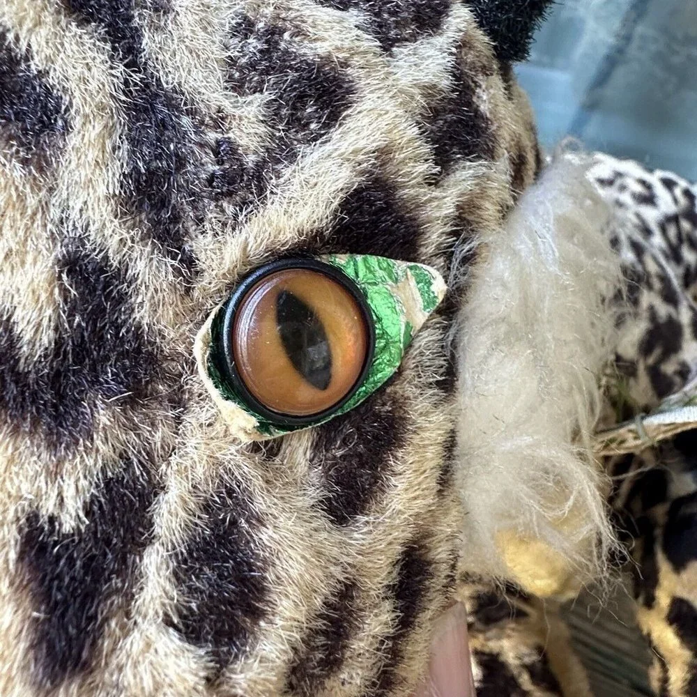 Vintage Rushton Star Creation Plush Stuffed Animal 18 Inch Leopard Plush‎ Rare